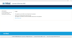 Desktop Screenshot of mitel-amc.com